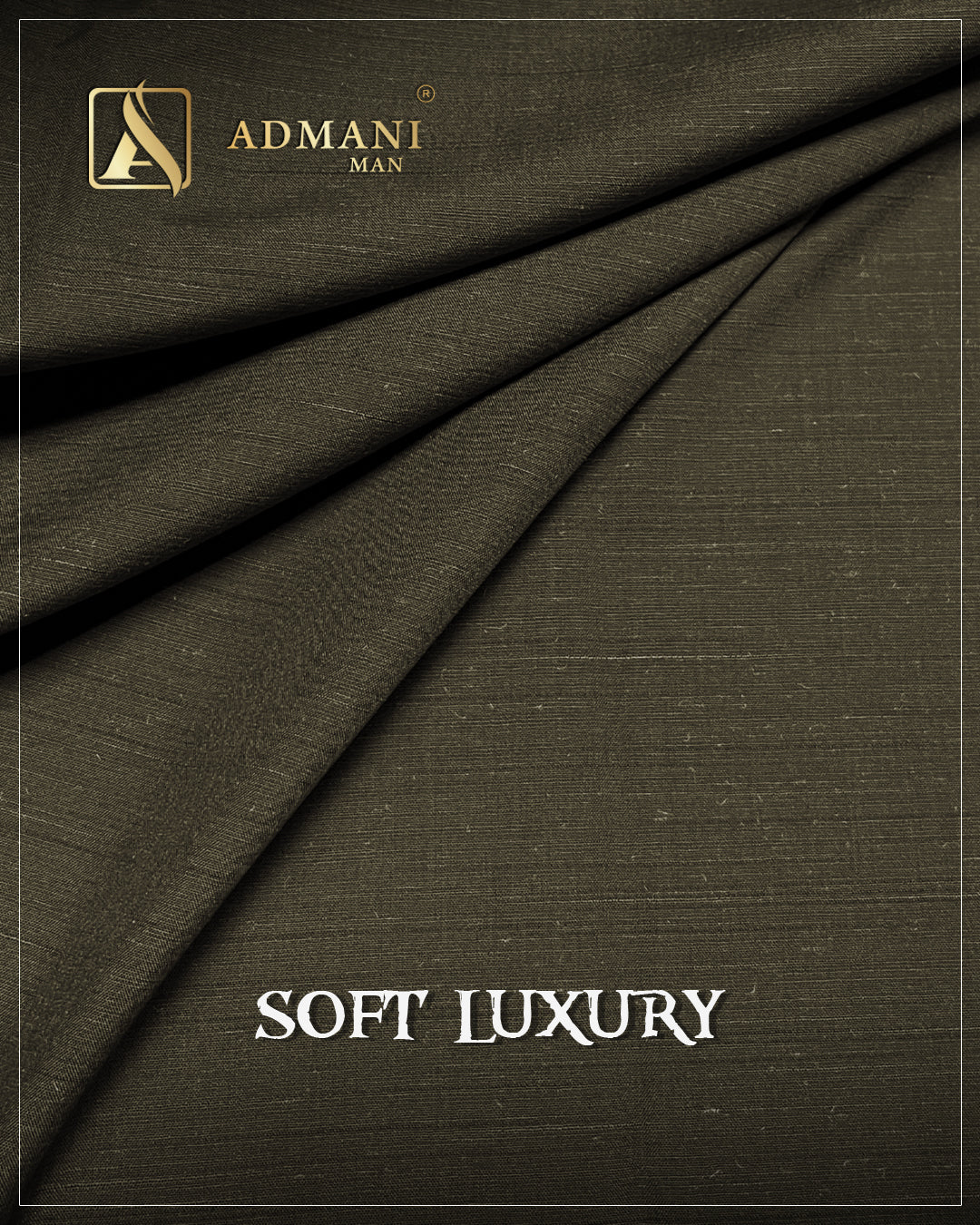Soft Luxury Sandcastle Unstitched Fabric for Men by Admani Menswear Pakistan