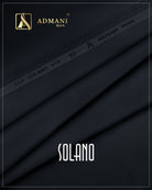Solano Arsenic Gray Premium Unstitched Fabric Mens Clothing Pakistan by Admani Menswear