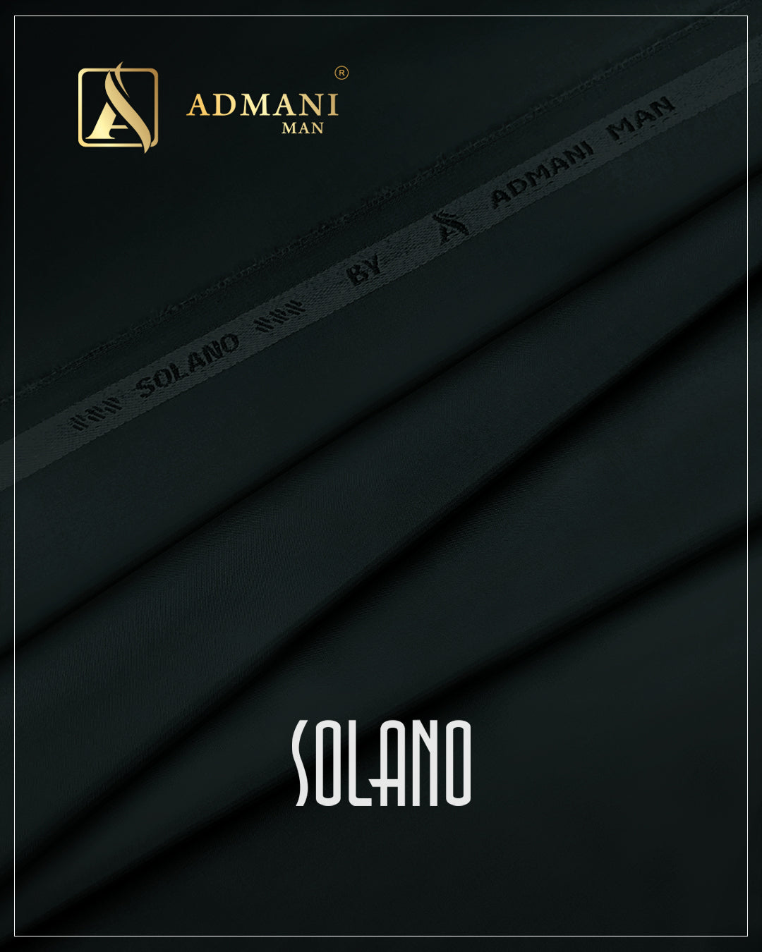 Solano Peacock Color Unstitched Fabric Mens Clothing Pakistan by Admani Menswear