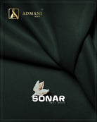 Sonar Seaweed Green winter slub fabric for men's shalwar kameez
