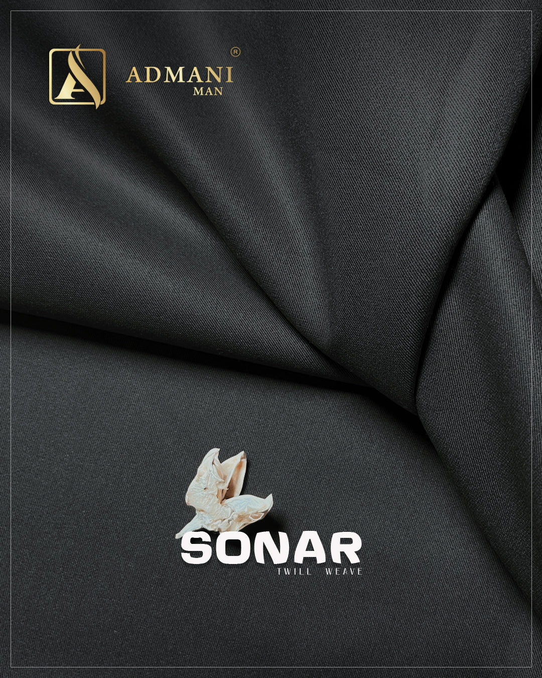Gray winter fabric for men's shalwar kameez