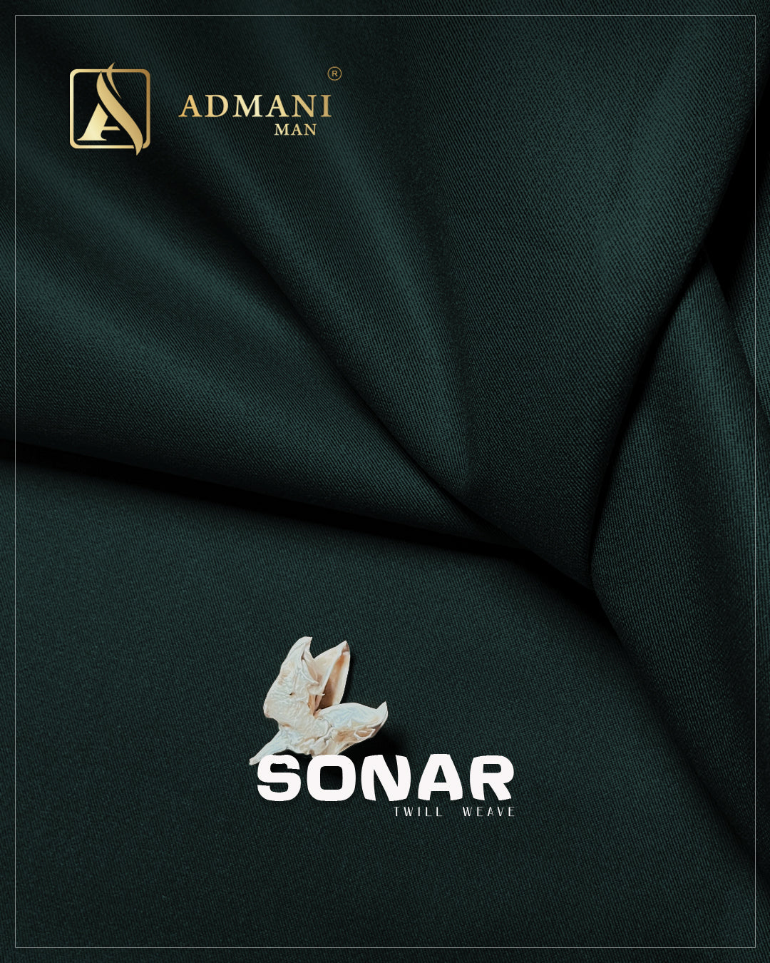 Sonar Peacock winter slub fabric for men's shalwar kameez