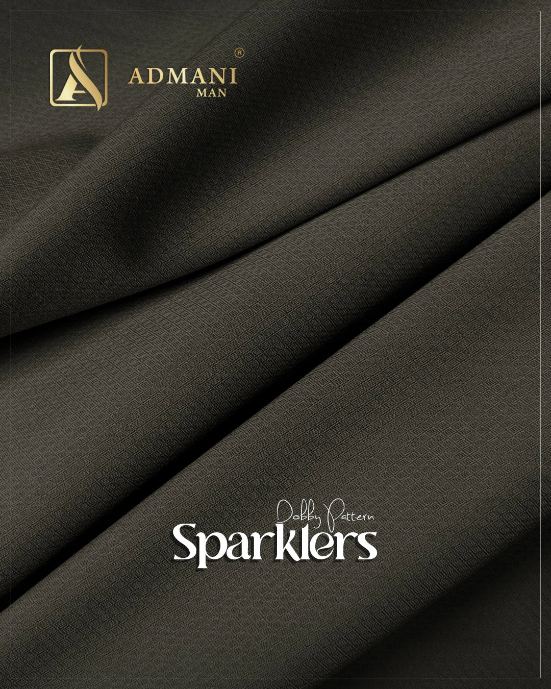Sparklers Arsenic gray premium fabric with subtle sheen for menswear shalwar kameez