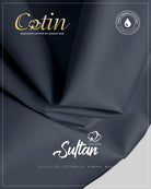 Sultan Beau Blue Premium Egyptian Cotton Liquid Ammonia Fabric for Summer Styling by Admani Pakistan