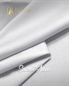 Sunset Aura White Unstitched Shalwar Kameez Fabric Mens Clothing Pakistan by Admani Menswear