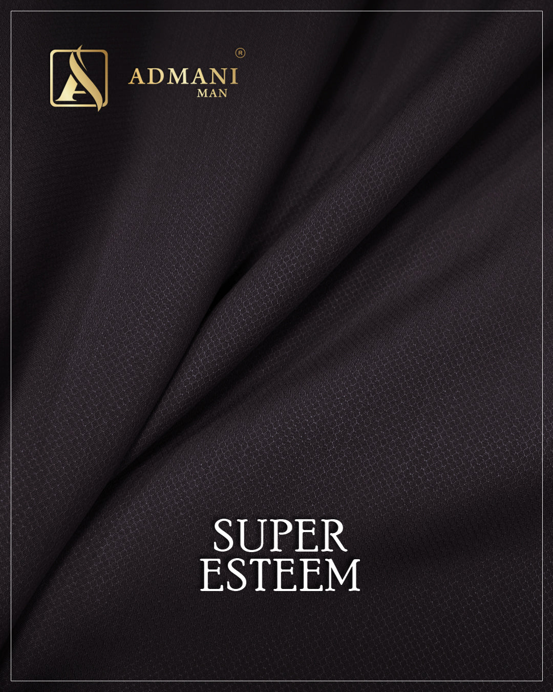 Super Esteem Merlot Premium Micro-Design Textured Fabric for Wedding Styling by Admani Pakistan