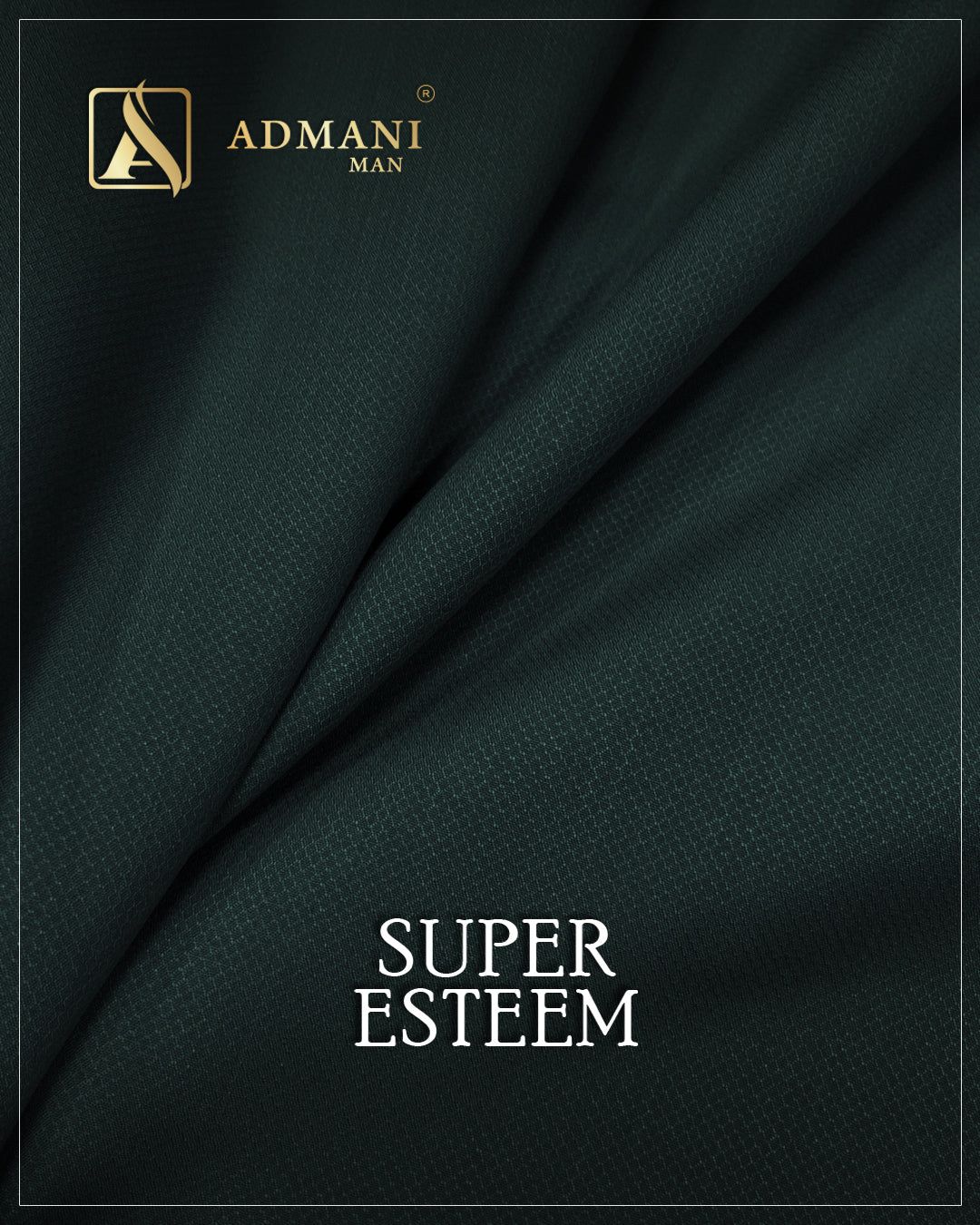 Super Esteem Peacock micro design mens fabric