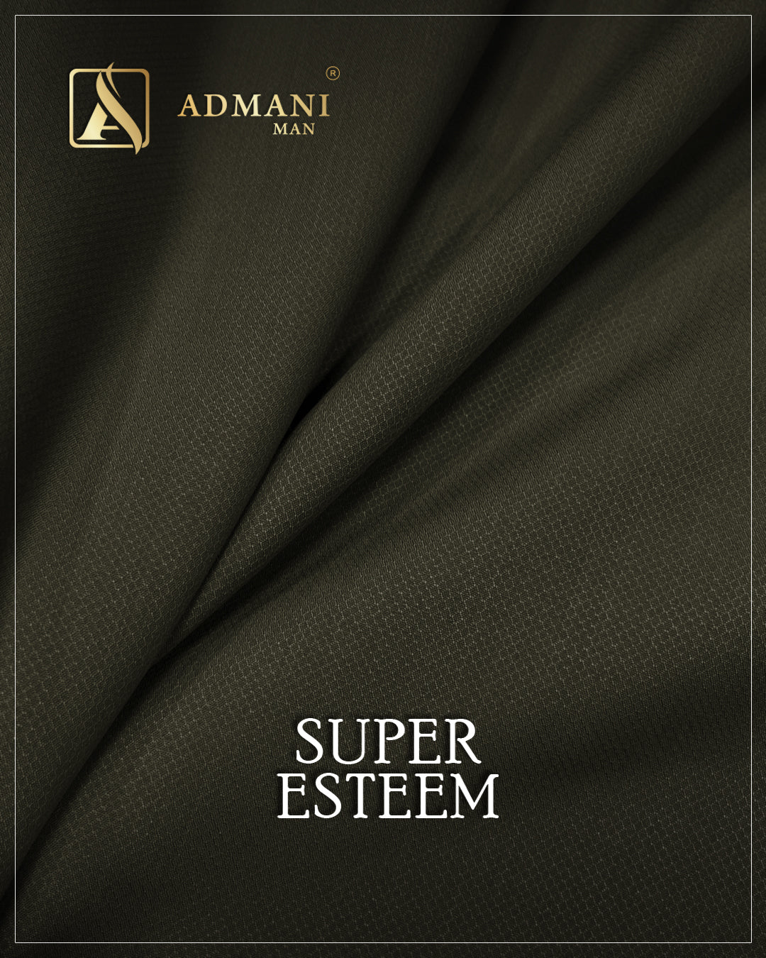 Super Esteem Seawead micro design unstitched fabric