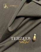 Tehzeeb Roasted Coffee medium winter fabric for men's shalwar kameez