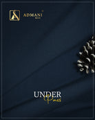 Under Pass Blue Sapphire Unstitched Fabric Menswear Shalwar Kameez by Admani Menswear Pakistan