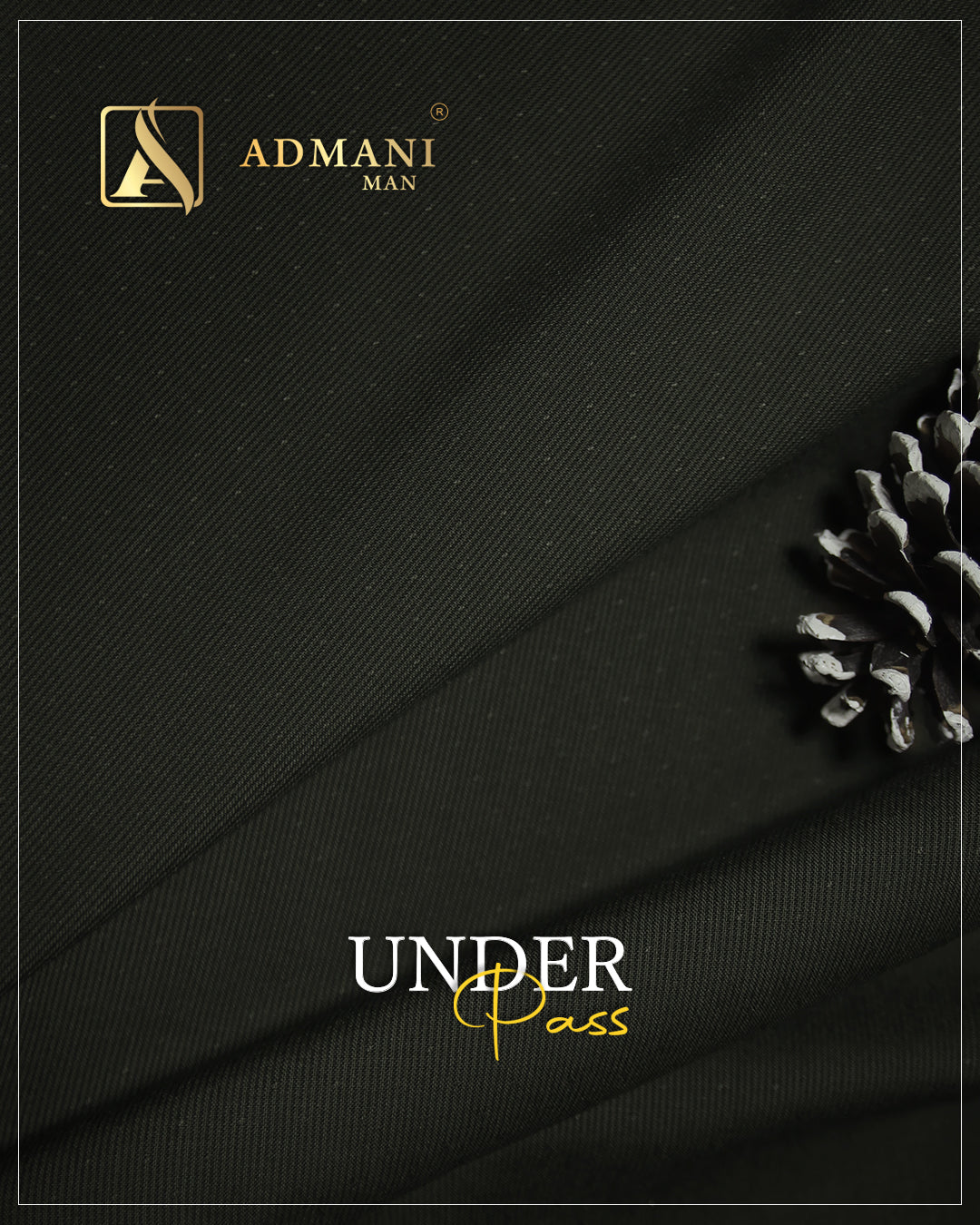 Under Pass Seaweed Shade Premium Unstitched Fabric Menswear Shalwar Kameez Pakistan