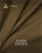 Super Esteem brown micro design unstitched fabric