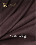 Vanilla Suiting Dark Mulberry pure winter fabric for Pakistani mens shalwar kameez