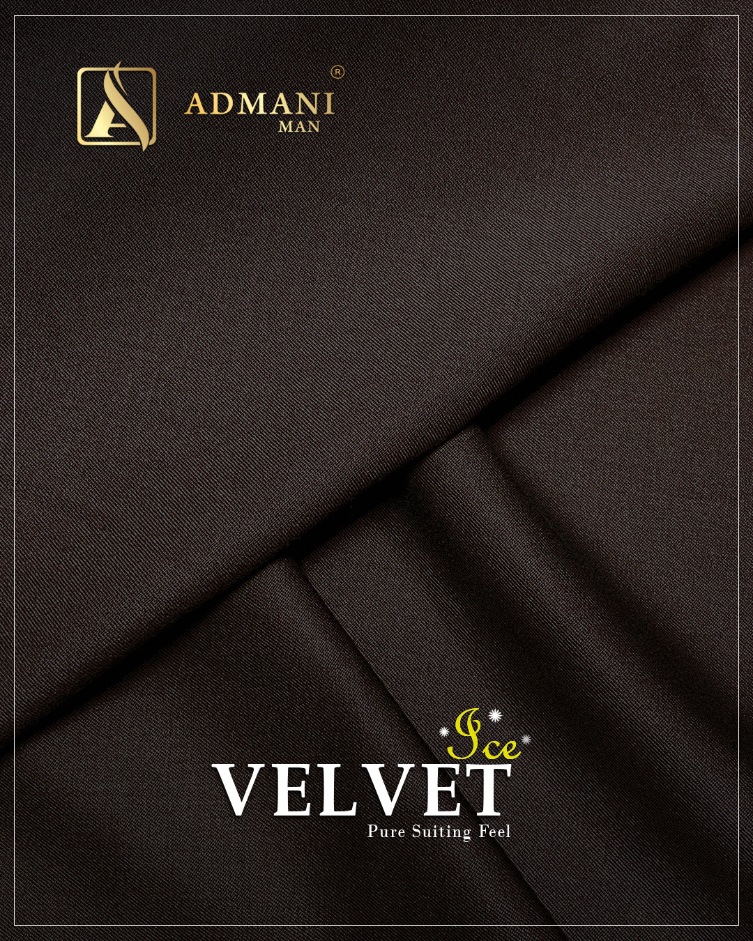 Velvet Ice Merlot Premium Dobby Medium-Winter Unstitched Fabric Menswear Shalwar Kameez by Admani Menswear Pakistan