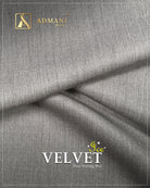 Velvet Ice Tawny Brown Premium Dobby Medium-Winter Unstitched Fabric Menswear Shalwar Kameez by Admani Menswear Pakistan