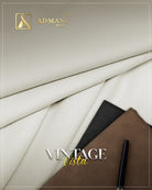 Vintage Vista Off White Unstitched Fabric for Mens Shalwar Kameez by Admani Menswear Pakistan