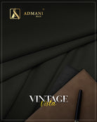 Vintage Vista Reseda Green Unstitched Fabric for Shalwar Kameez by Admani Menswear Pakistan