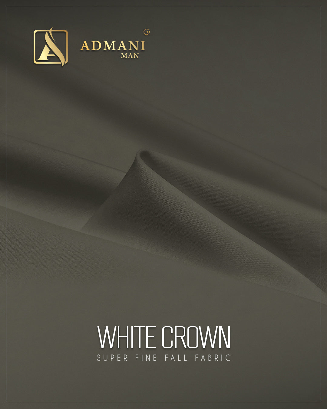 White Crown Hazel Wood super fine fall fabric for menswear shalwar kameez
