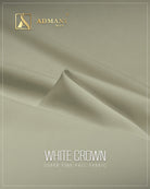 White Crown Olive Green super fine fall fabric for menswear shalwar kameez