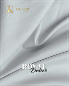 White Royal Ember Wash n Wear fabric for men