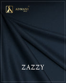 Zazzy Blue Sapphire Unstitched Micro Design Fabric for Men by Admani Menswear Pakistan