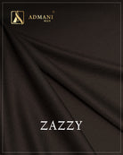Zazzy Wood Brown Unstitched Micro Design Fabric for Men by Admani Menswear Pakistan